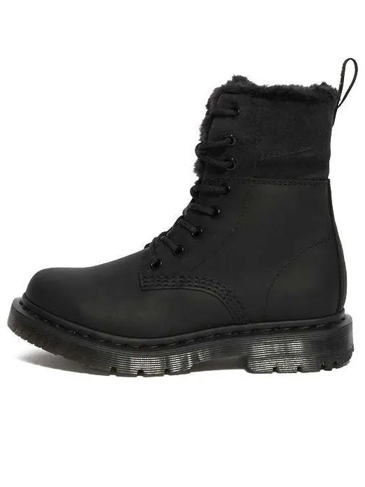 Ботинки Dr. Martens 1460 Kolbert Wintergrip с искусственным мехом — изображение 1 из 4, черный