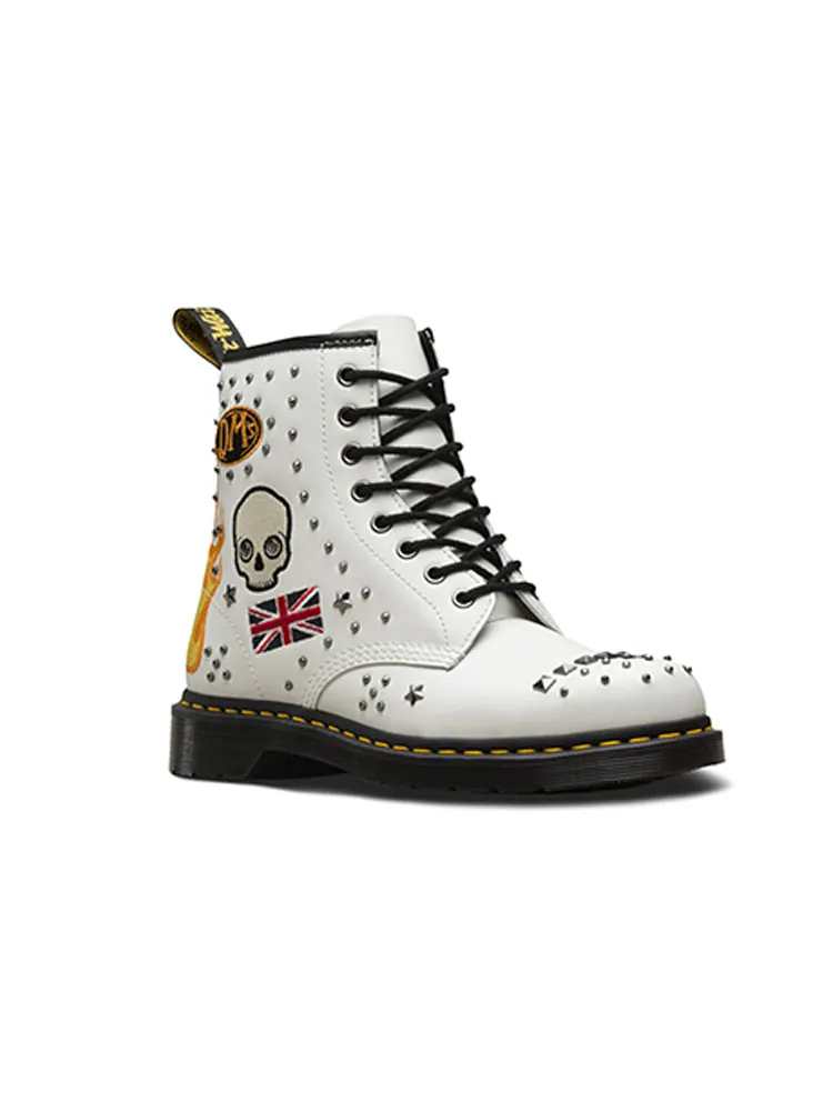 Ботинки Dr. Martens 1460 Classic 8 High Top Martin, шнуровка — изображение 3 из 5, белый