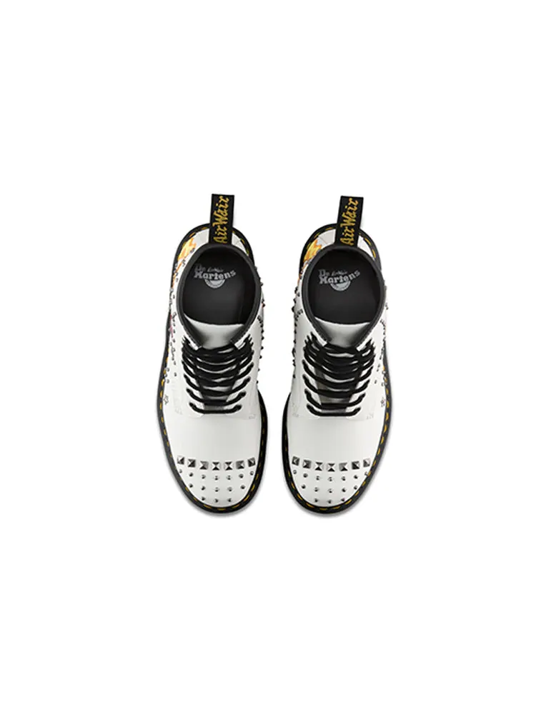 Ботинки Dr. Martens 1460 Classic 8 High Top Martin, шнуровка — изображение 4 из 5, белый