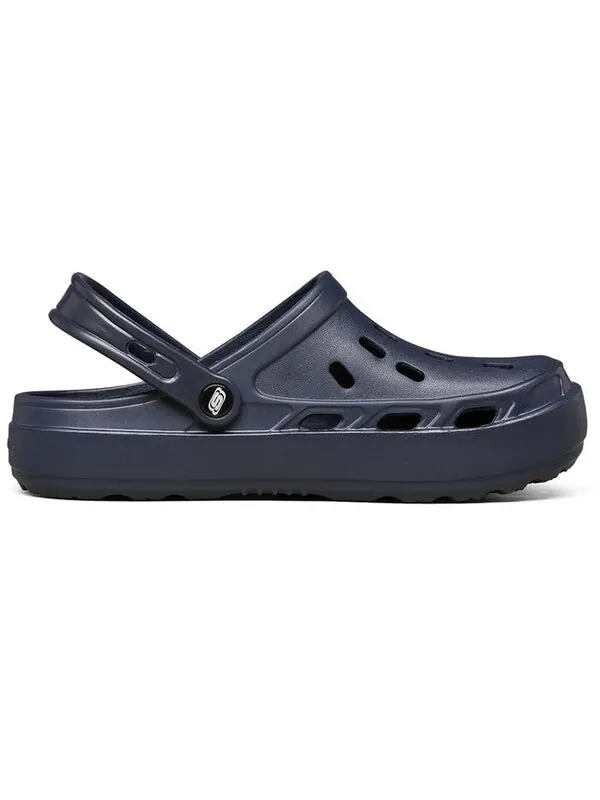 Тапочки swifters navy blue slippers Skechers — изображение 2 из 4, темно-синий