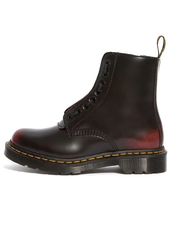 Ботинки Dr. Martens 1460 Pascal Front Zip — изображение 1 из 4, красные