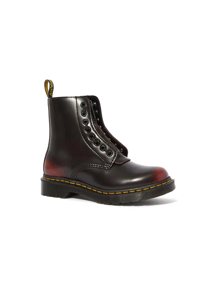 Ботинки Dr. Martens 1460 Pascal Front Zip — изображение 3 из 4, красные
