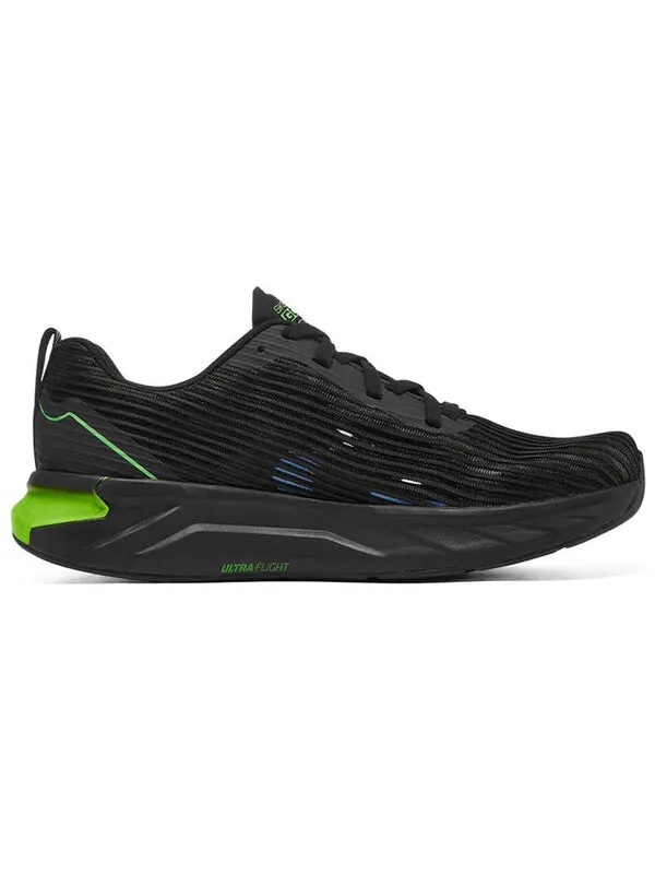 Кроссовки go run 'black neon green' Skechers — изображение 2 из 4, черный/зеленый
