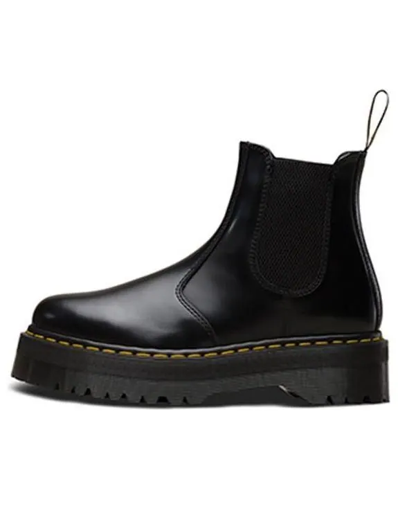 Ботинки Dr. Martens 2976 Quad на платформе — изображение 1 из 5, черный