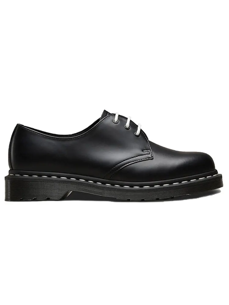 Ботинки мужские Dr. Martens 1461, контрастная строчка — изображение 2 из 5, черный