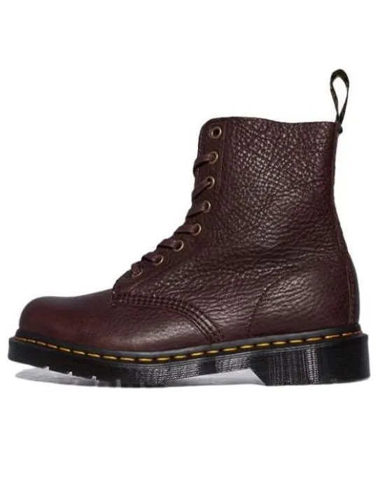 Ботинки Dr. Martens 1460 Pascal Genuine — изображение 1 из 4, красно-коричневые