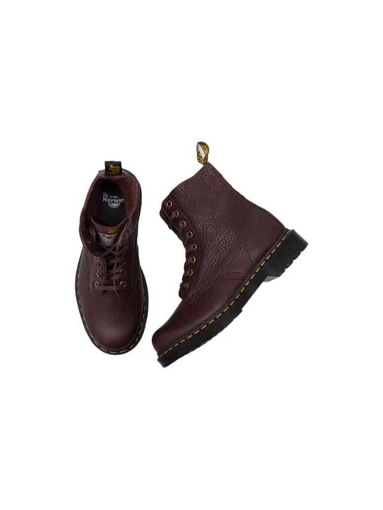 Ботинки Dr. Martens 1460 Pascal Genuine — изображение 3 из 4, красно-коричневые