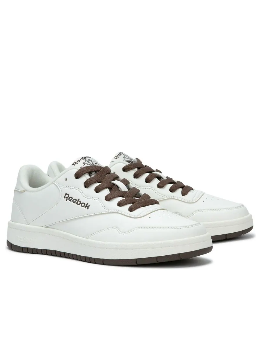 Кроссовки Reebok COURT 1000 'White Brown' — изображение 2 из 5, белый