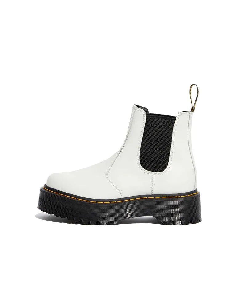 Ботинки Dr. Martens 2976 Smooth на платформе — изображение 2 из 5, белый