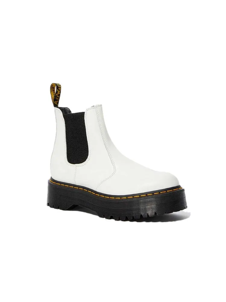 Ботинки Dr. Martens 2976 Smooth на платформе — изображение 3 из 5, белый
