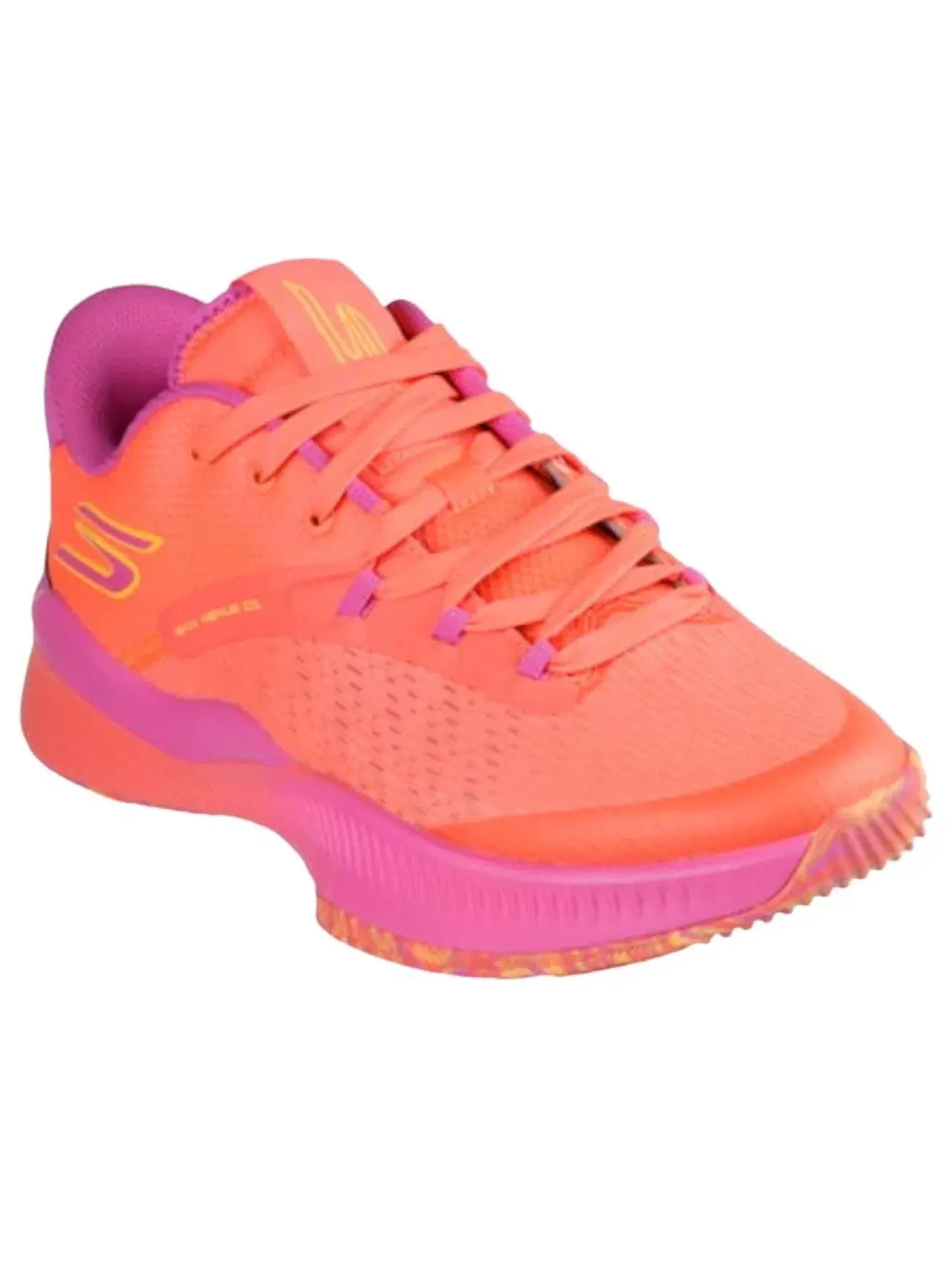 Мужские кроссовки для баскетбола с шнуровкой Skechers SKX Nexus Coral — изображение 2 из 5, розовый