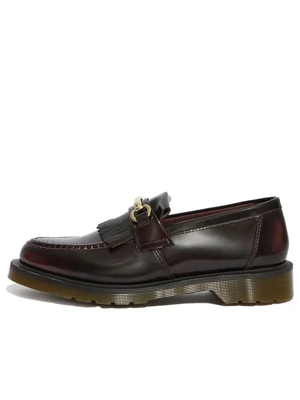 Лоферы Dr. Martens Adrian Snaffle Loafer 'Cherry Red Arcadia', кожаные — изображение 1 из 4, красный