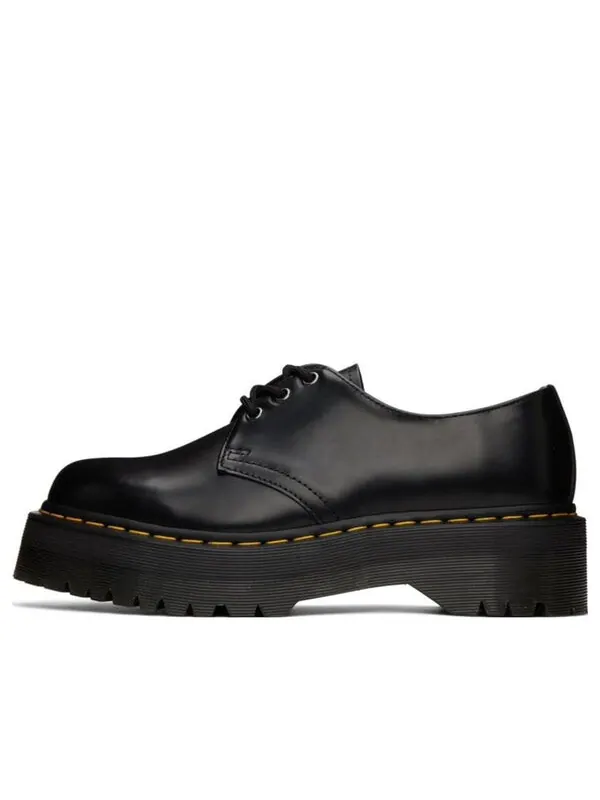 Кроссовки Dr. Martens 1461 Smooth Leather Platform — изображение 1 из 4, черный