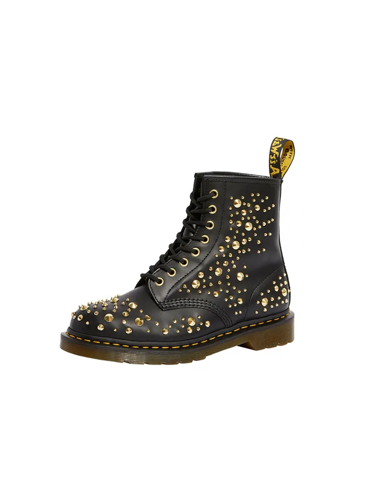 Ботинки Dr. Martens 1460 Midas Gold Color, унисекс — изображение 2 из 4, черный