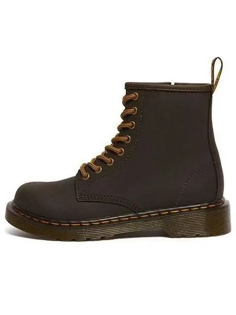 Кроссовки Dr. Martens 1460 Wildhorse Leather Lace Up Boots 'Tan' — изображение 1 из 4, бежевый