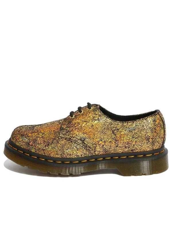 Кроссовки Dr. Martens 1461 iridescent crackle oxford — изображение 1 из 4, золото