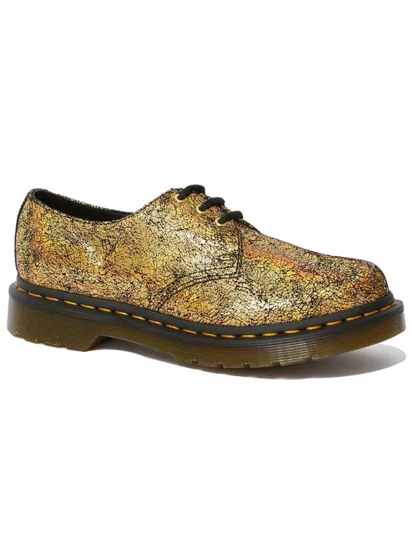 Кроссовки Dr. Martens 1461 iridescent crackle oxford — изображение 2 из 4, золото