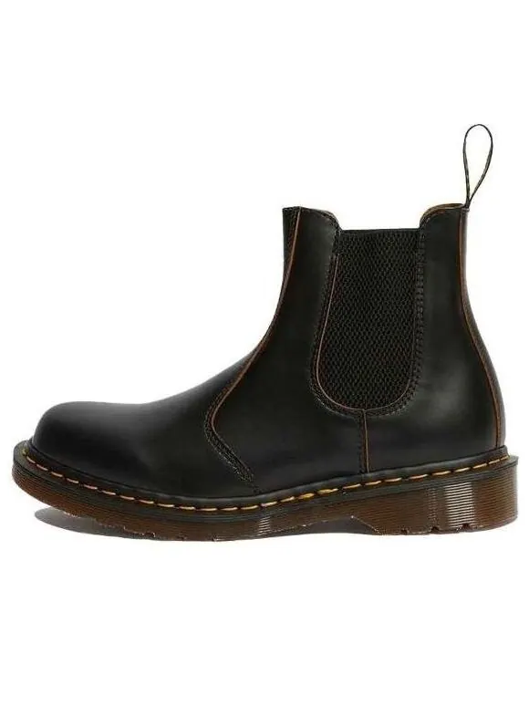 Ботинки Dr. Martens 2976 Chelsea Boots 'Quilon - Black', винтажные — изображение 1 из 4, черный