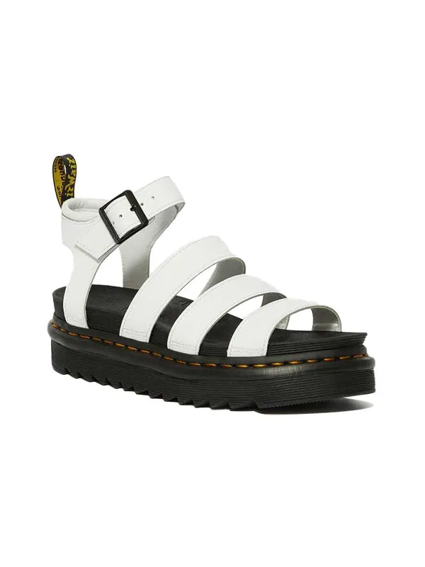 Сандалии Dr. Martens Blaire Leather Strap Sandals, кожаные ремешки — изображение 2 из 4, белый
