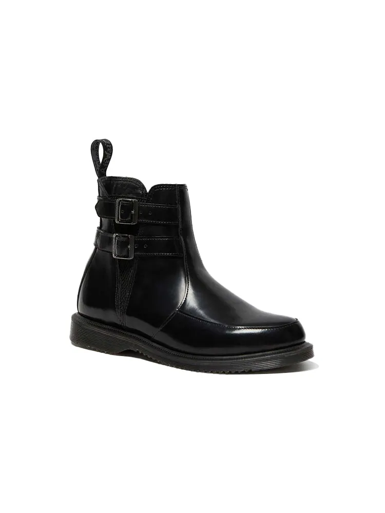 Ботинки Dr. Martens Flora Polished Smooth Chelsea Boots — изображение 2 из 4, черный