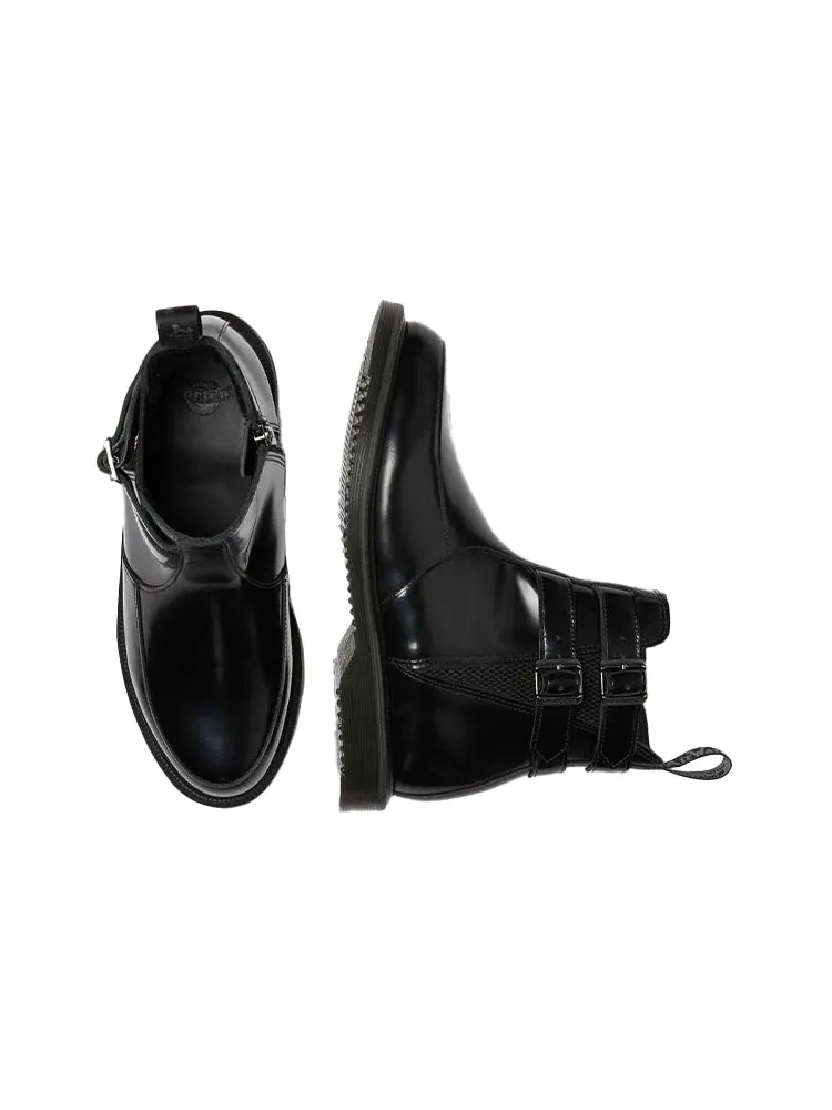 Ботинки Dr. Martens Flora Polished Smooth Chelsea Boots — изображение 3 из 4, черный