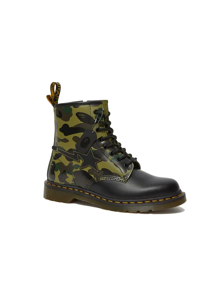 Ботинки Dr. Martens A Bathing Ape x 1460 Zip — изображение 2 из 5, камуфляж