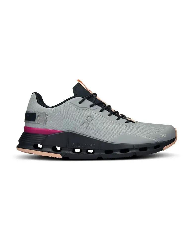 Кроссовки женские On Cloudnova Running Shoes Low-top Grey — изображение 2 из 7, серый
