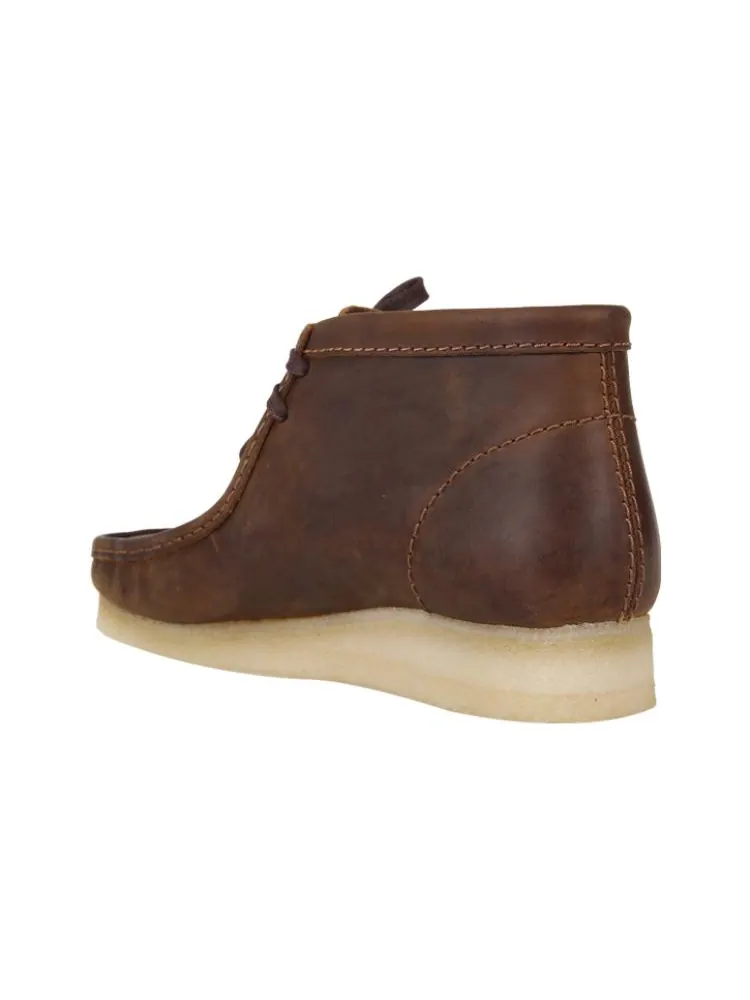 Ботинки Clarks Wallabee Boots 'Beeswax' — изображение 4 из 4, коричневый