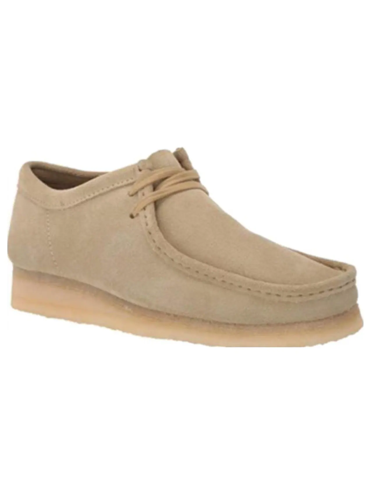 Кроссовки Clarks Wallabee Maple Suede — изображение 3 из 3, бежевый