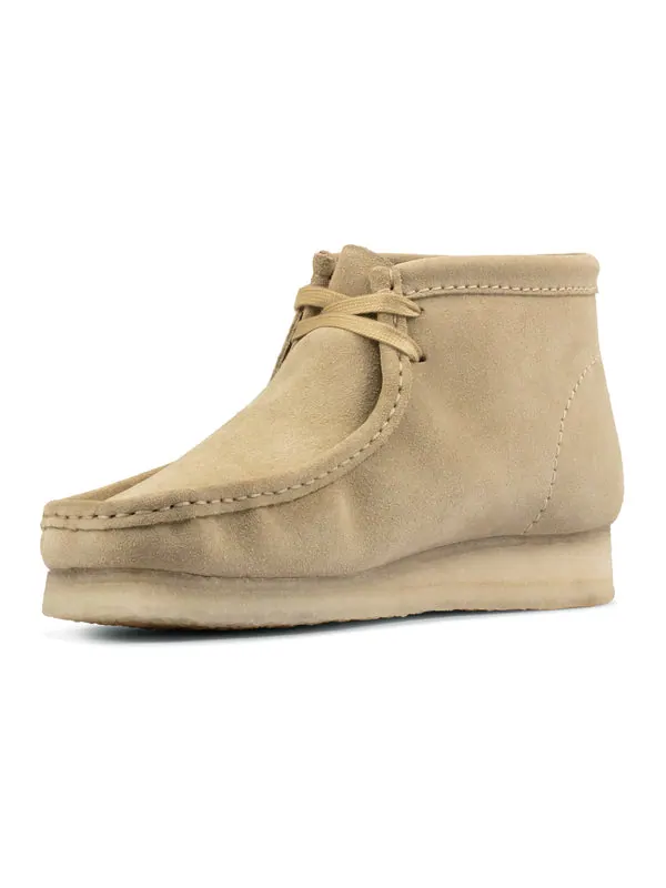 Кроссовки Clarks Wallabee Boots 'Beige Suede' — изображение 2 из 4, бежевый