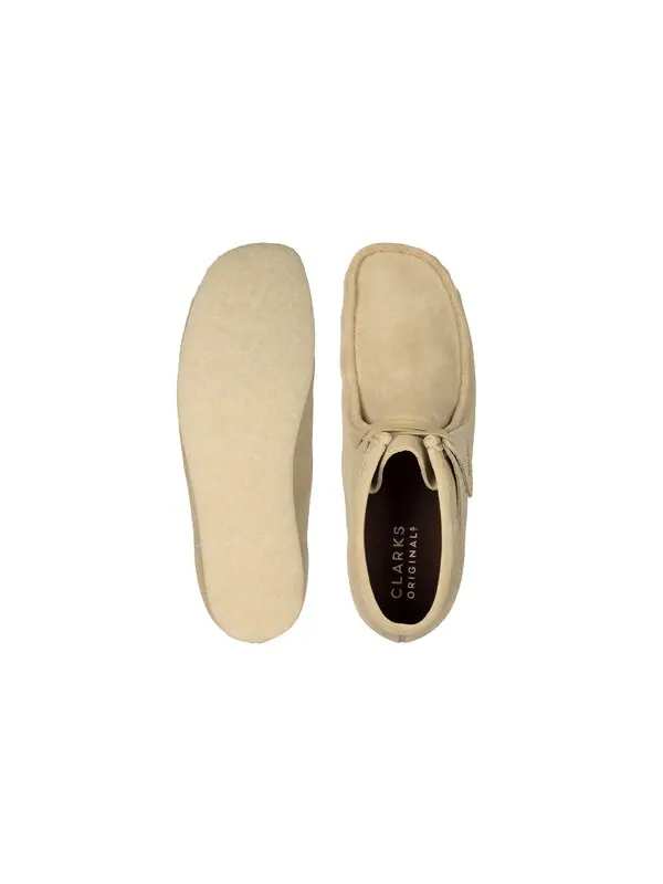 Кроссовки Clarks Wallabee Boots 'Beige Suede' — изображение 3 из 4, бежевый