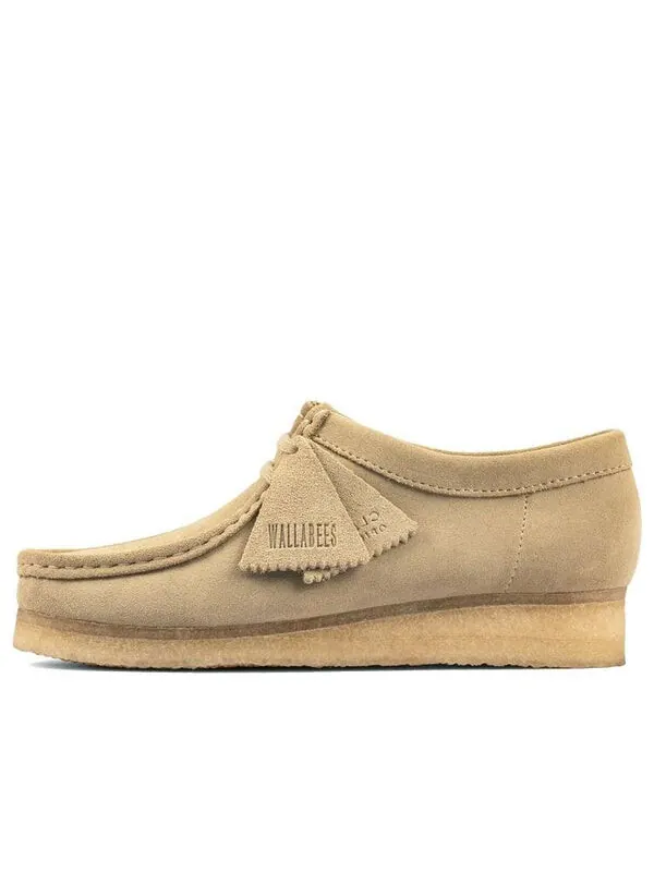 Кроссовки Clarks Originals Wallabee Boots 'Beige' — изображение 1 из 4, бежевый