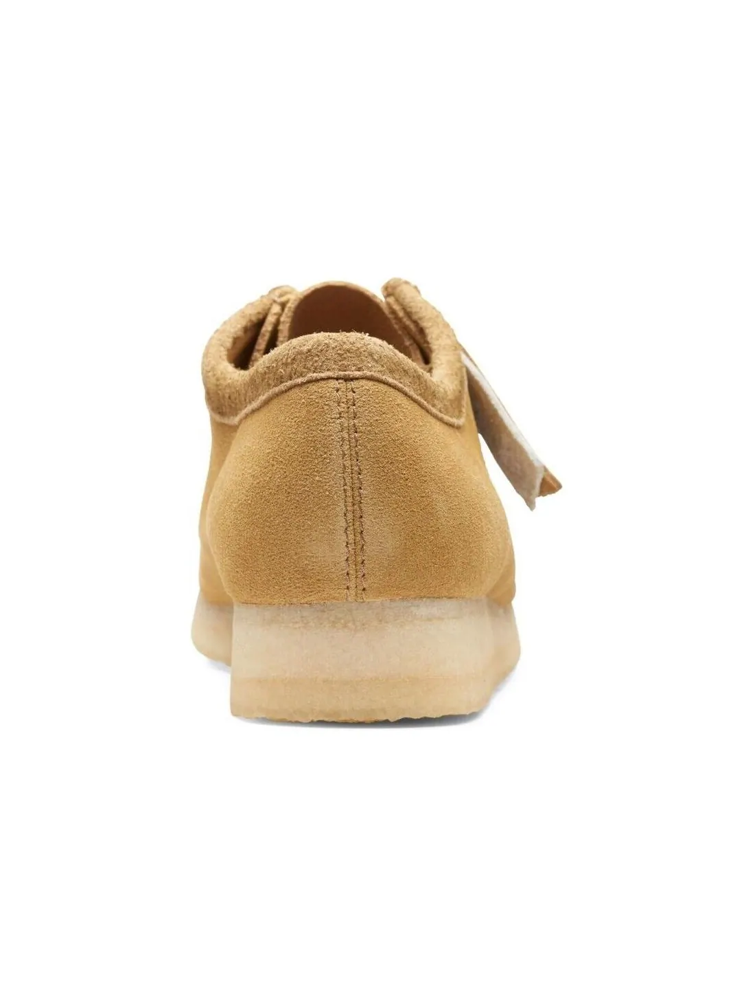 Кроссовки Clarks Wallabee Suede 'Oakmoss', замшевые, дубовый мох — изображение 4 из 4, желтый