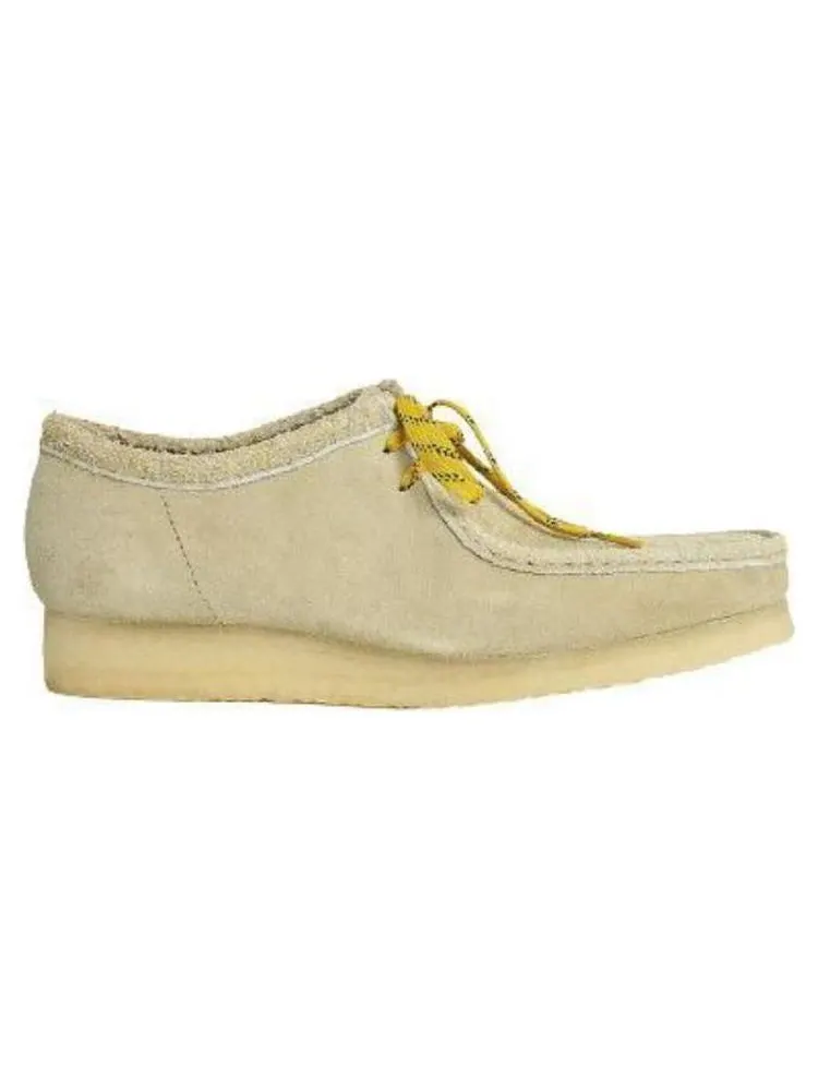 Кроссовки Clarks x Thisisneverthat Wallabee Maple — изображение 2 из 4, бежевый