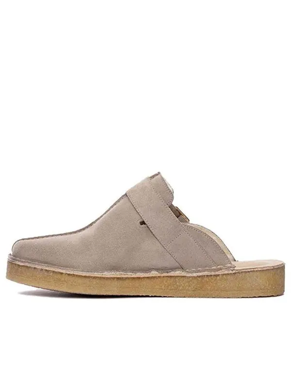 Кроссовки Clarks Trek Mule Sand Suede — изображение 1 из 4, коричневый/песочный