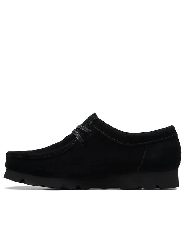 Кроссовки Clarks Wallabee Gore-Tex 'Black Suede' — изображение 1 из 4, черный
