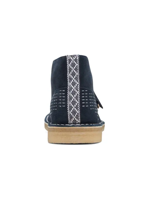 Кроссовки Clarks Desert Boots Sashiko Navy — изображение 4 из 4, темно-синий