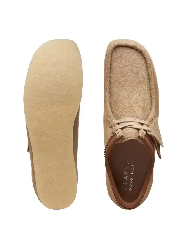 Кроссовки Clarks Wallabee 'Sandstone Combination' — изображение 3 из 4, песочный/бежевый