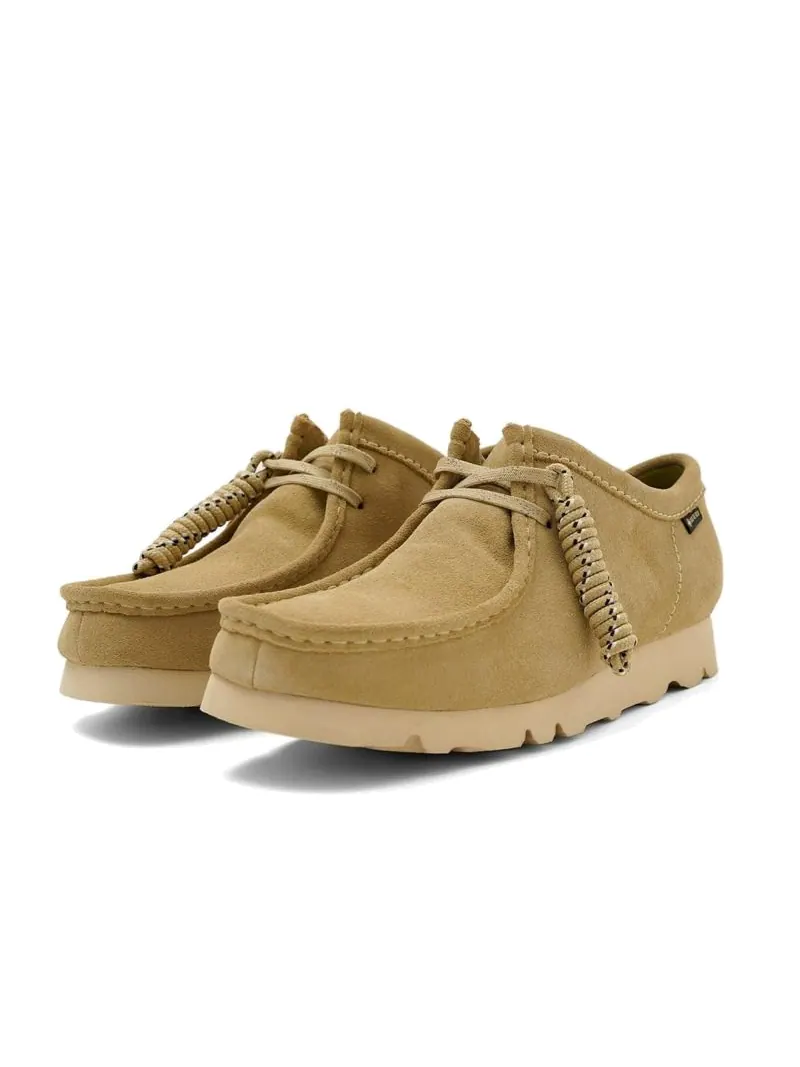 Кроссовки Clarks Wallabee Gore-Tex, замша — изображение 2 из 5, кленовый