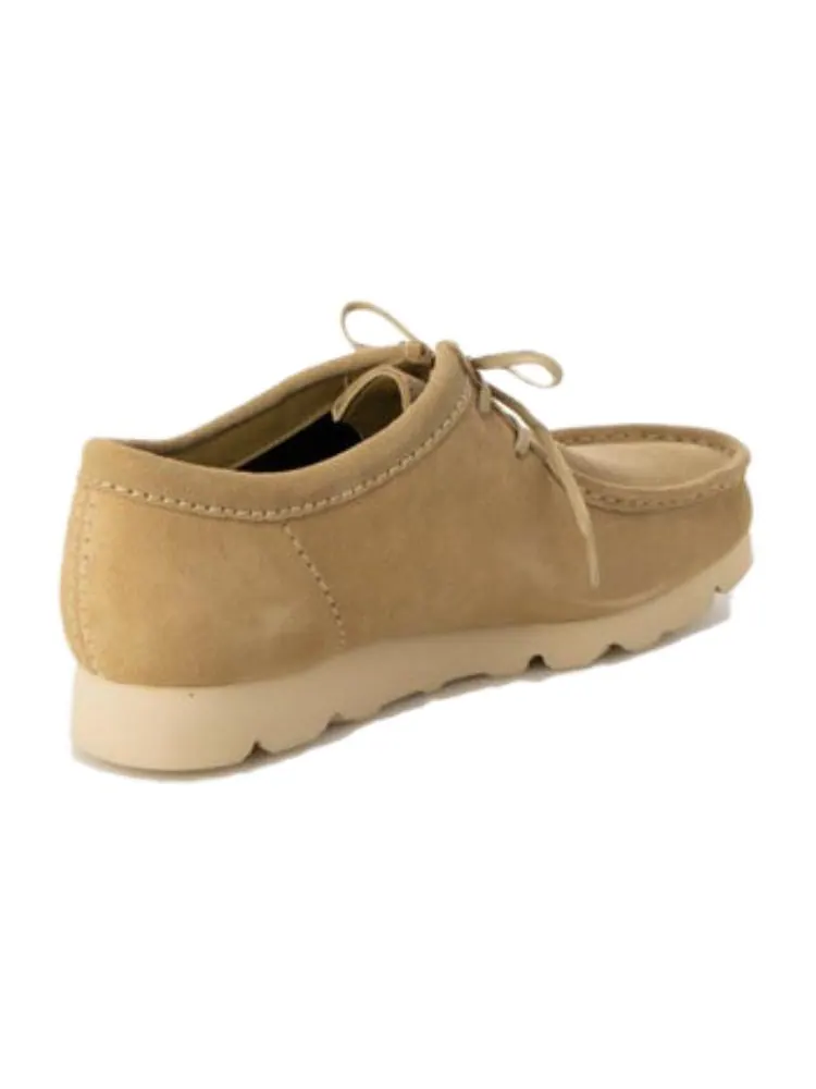 Кроссовки Clarks Wallabee Gore-Tex, замша — изображение 3 из 5, кленовый