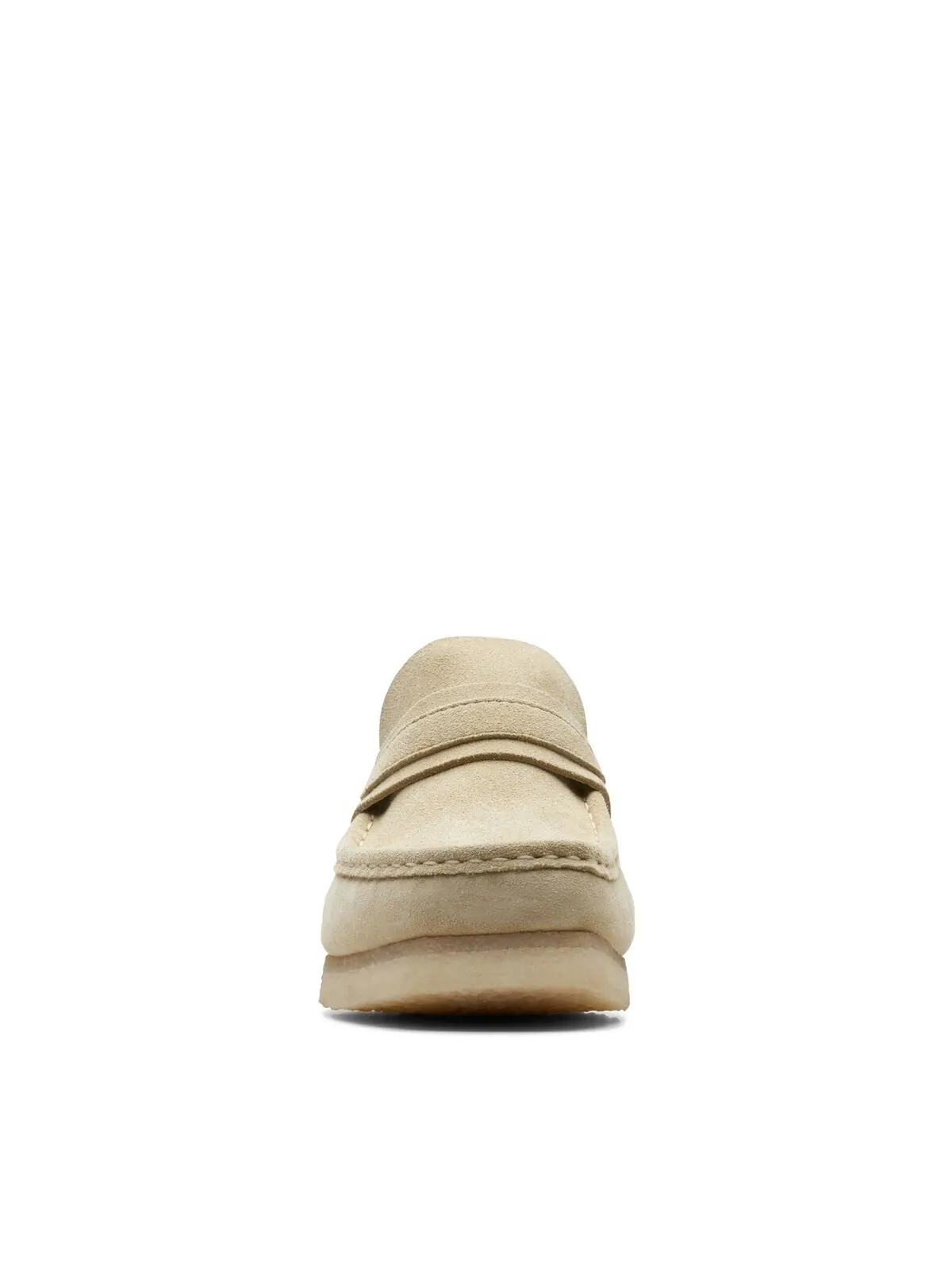 Лоферы Clarks Wallabee из замши, цвет «Клен» — изображение 3 из 3