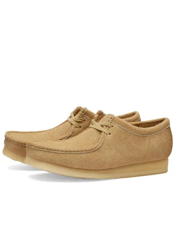 Clarks Wallabee Hair On 'Maple' — изображение 2 из 3, зеленый