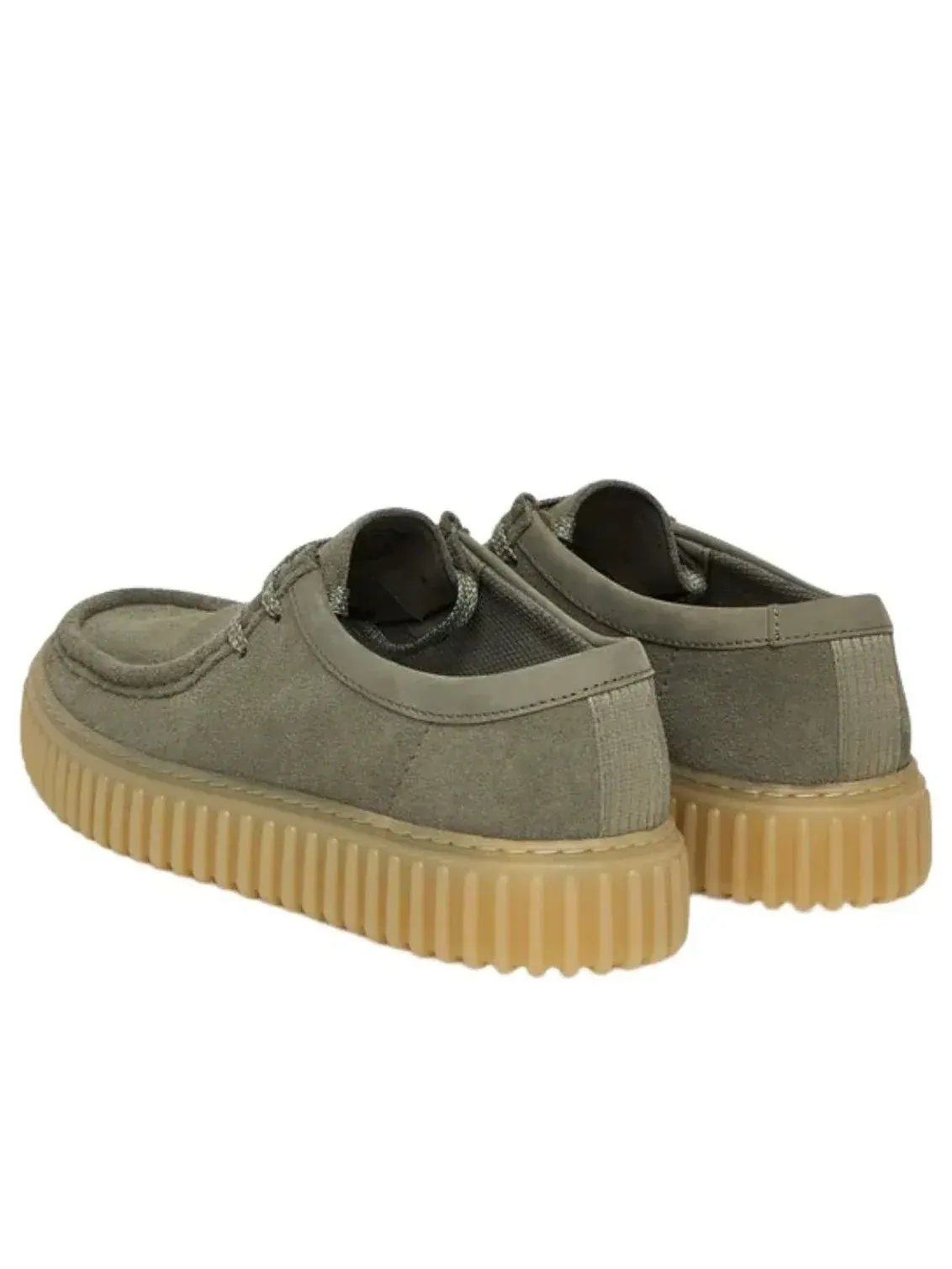 Лоферы Clarks Torhill Lo, 'Sage Suede' — изображение 3 из 4, оливковый зеленый