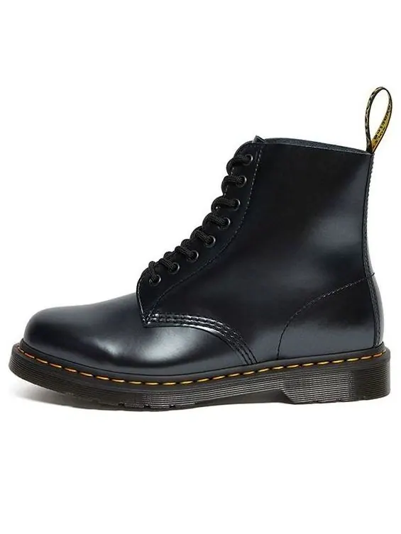 Ботинки Dr. Martens 1460 Pascal Chroma 8 — изображение 1 из 4, серебристо-чёрные