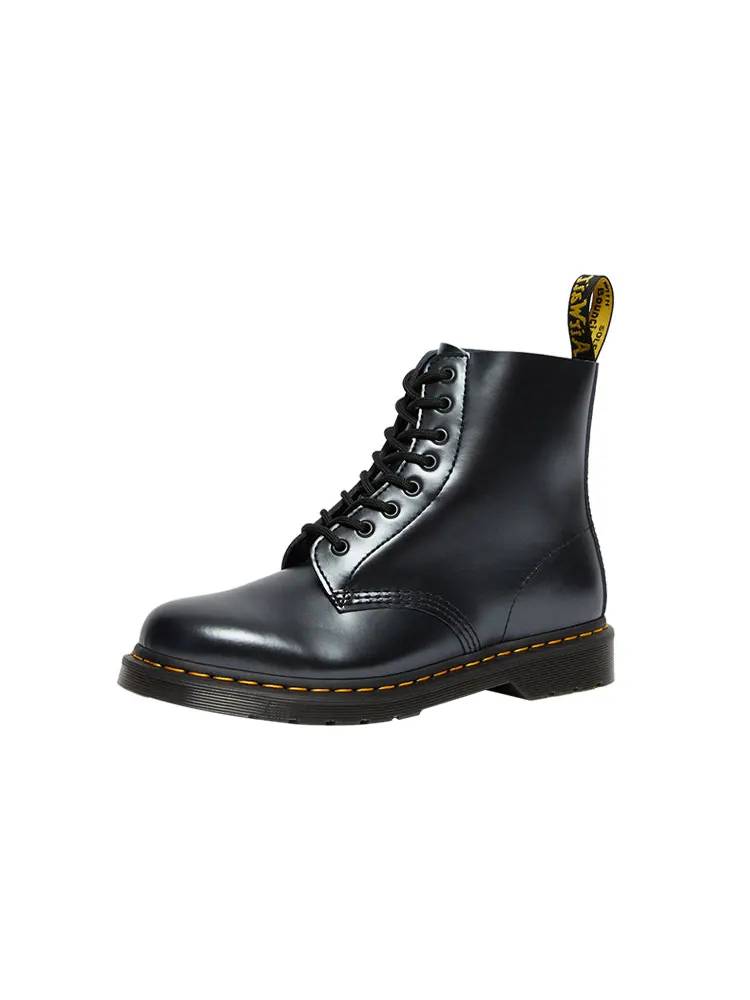 Ботинки Dr. Martens 1460 Pascal Chroma 8 — изображение 2 из 4, серебристо-чёрные
