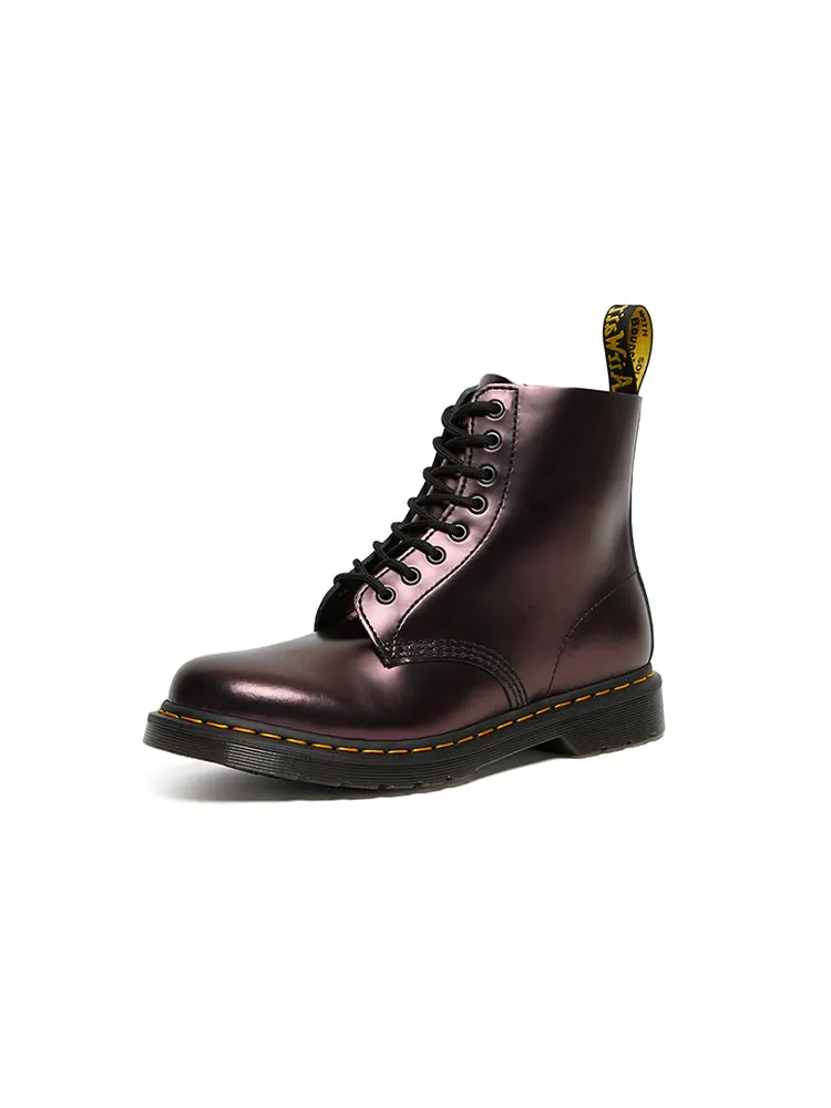 Ботинки Dr.Martens 1460 Pascal кожаные бордовый металлик — изображение 2 из 4