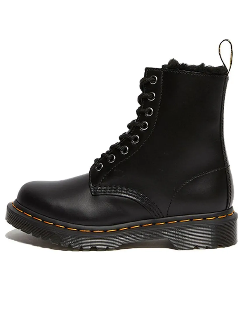 Ботинки женские Dr. Martens 1460 Serena 8, кожаные — изображение 1 из 4, желтый