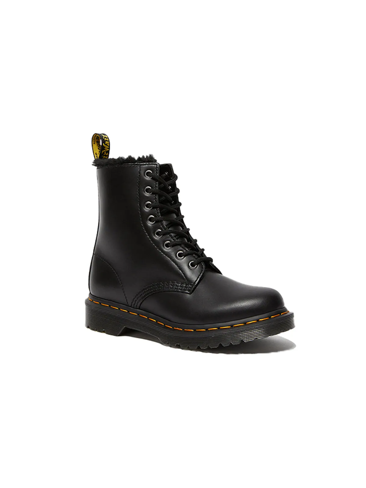 Ботинки женские Dr. Martens 1460 Serena 8, кожаные — изображение 2 из 4, желтый