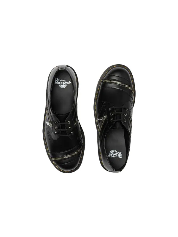 Ботинки Dr. Martens 1461 Bex Zip Leather Shoes — изображение 3 из 4, черный