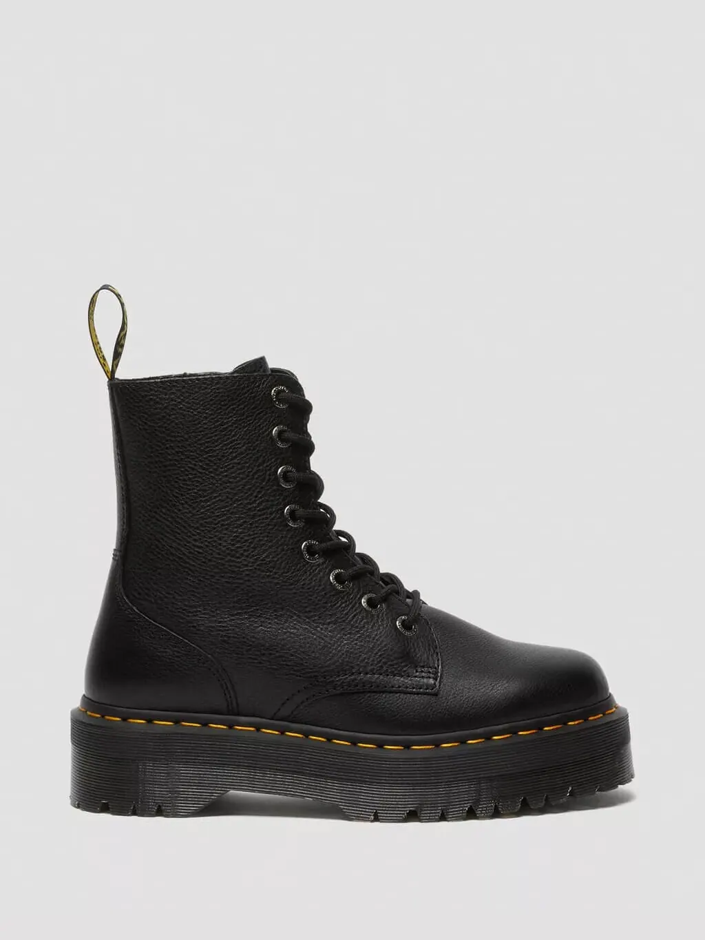 Ботинки женские Dr. Martens Jadon III высокие на платформе — изображение 2 из 9, черный